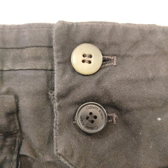 Isaia Napoli Aquaspider Dress Pants Mens 34x30 Dark Gray 100% Wool Italy Made - Picture 9 of 15